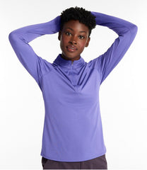 L.L.BeanWomen's Access Trail Pullover, Long-Sleeve Quarter-Zip