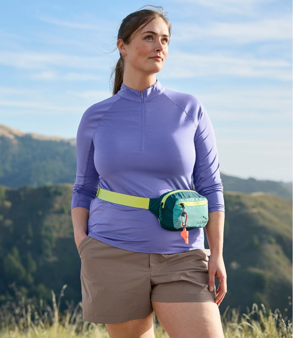 L.L.BeanWomen's Access Trail Pullover, Long-Sleeve Quarter-Zip