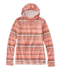 L.L.BeanWomen's Everyday SunSmart® Hooded Pullover, Long-Sleeve Stripe