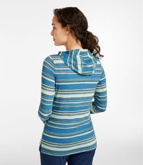 L.L.BeanWomen's Everyday SunSmart® Hooded Pullover, Long-Sleeve Stripe