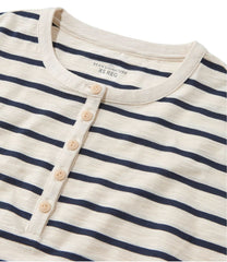 L.L.BeanWomen's Signature Slub Tee, Short-Sleeve Henley Novelty
