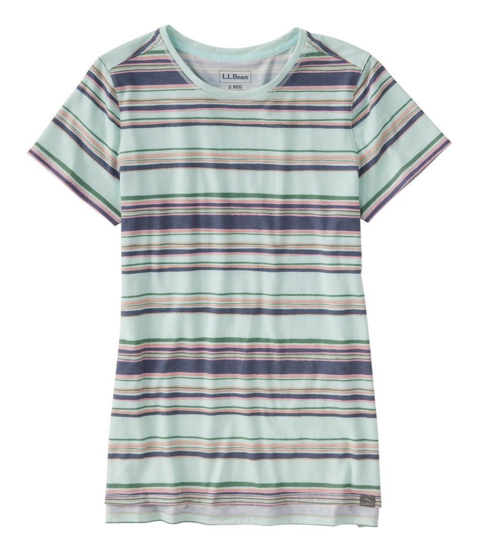 L.L.BeanWomen's Everyday SunSmart® Tee, Short-Sleeve Stripe