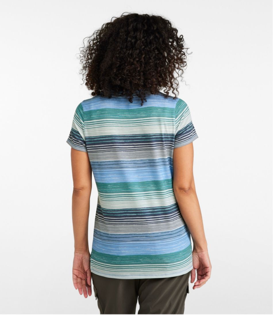 L.L.BeanWomen's Everyday SunSmart® Tee, Short-Sleeve Stripe