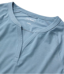L.L.BeanWomen's Ribbed Performance Tee, Long-Sleeve Splitneck