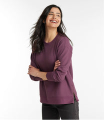 L.L.BeanWomen's Birchwood Brushed Waffle Top, Crewneck