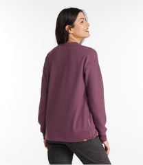 L.L.BeanWomen's Birchwood Brushed Waffle Top, Crewneck