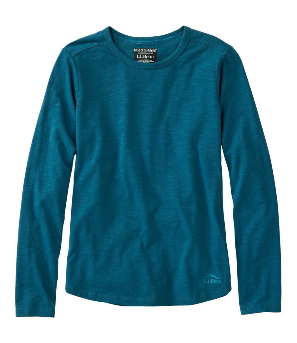 L.L.BeanWomen's Insect Shield Field Tee, Long-Sleeve