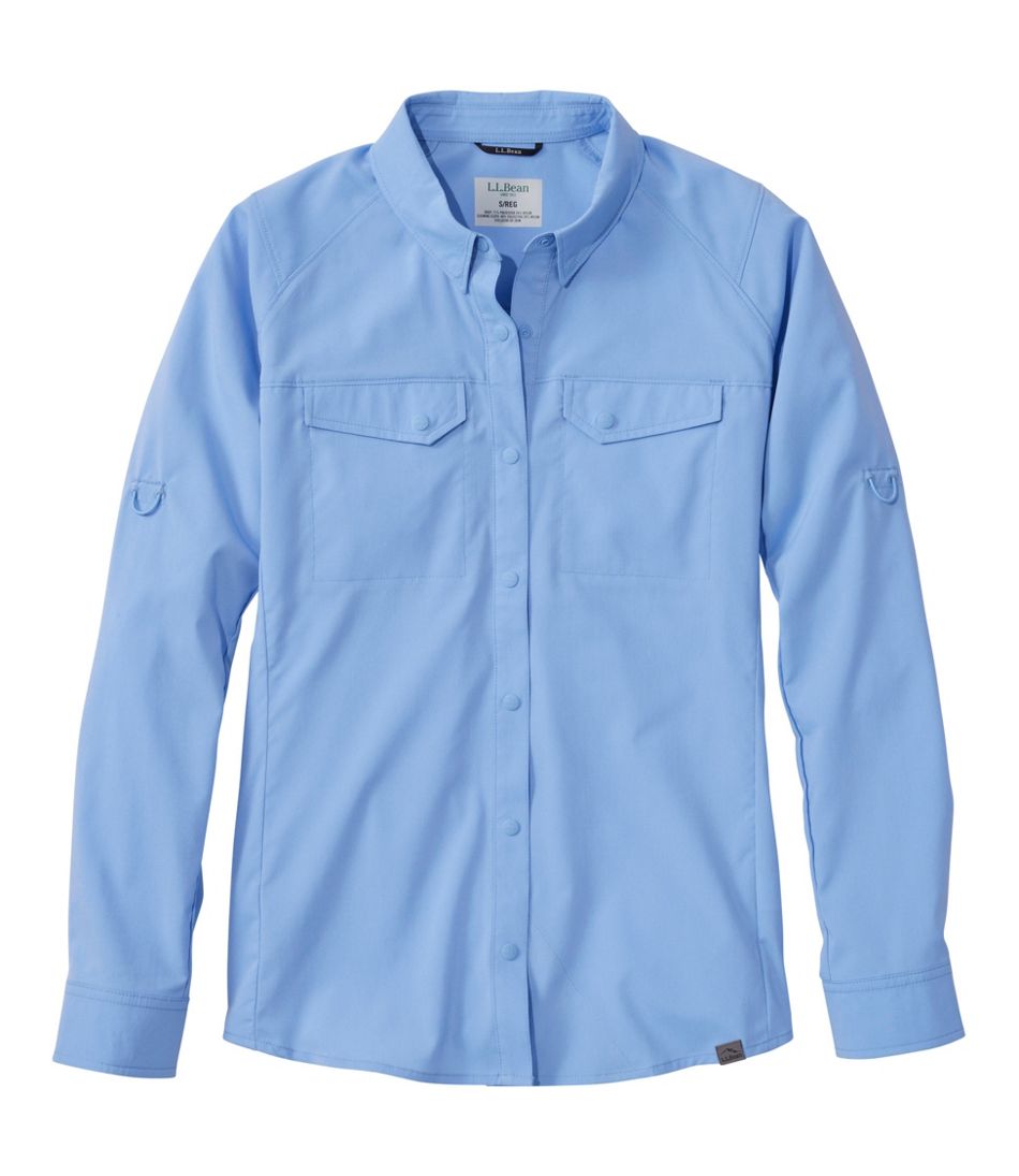 L.L.BeanWomen's Tropicwear CoolPro Fishing Shirt, Long-Sleeve