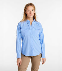 L.L.BeanWomen's Tropicwear CoolPro Fishing Shirt, Long-Sleeve