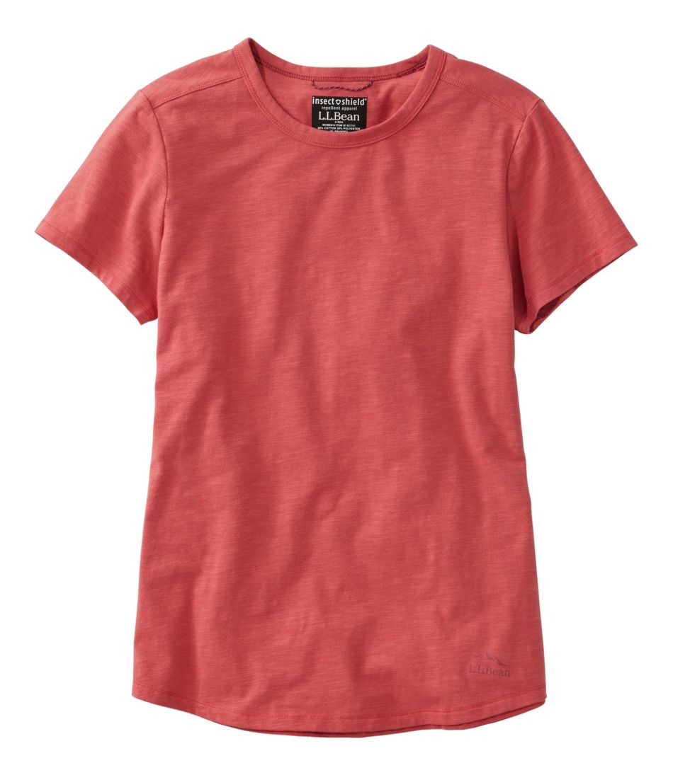 L.L.BeanWomen's Insect Shield Field Tee, Short-Sleeve