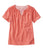 Warm Coral Floral Dot