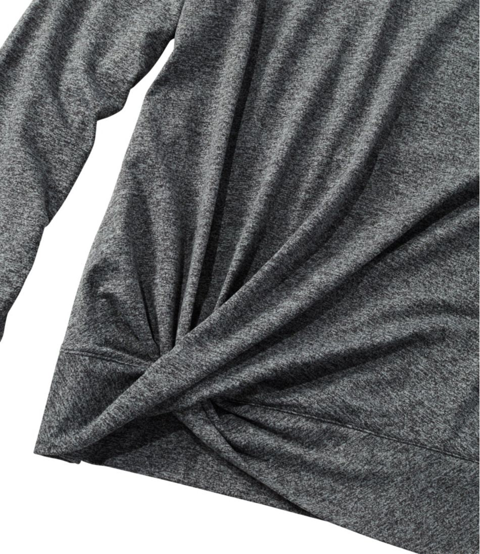 L.L.BeanWomen's VentureSoft Twist-Front Top, Long-Sleeve