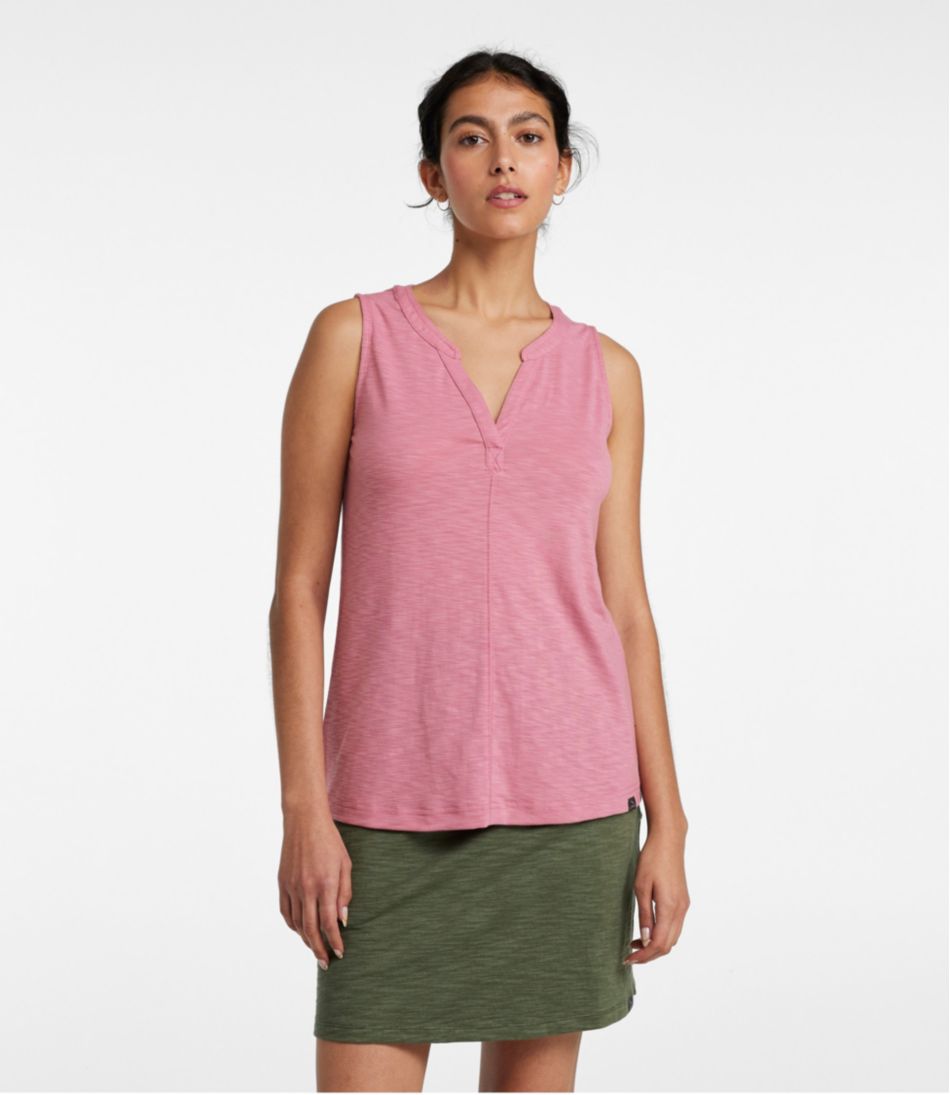 L.L.BeanWomen's Streamside Tank, Splitneck