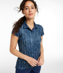 L.L.BeanWomen's Access Polo, Short-Sleeve Print