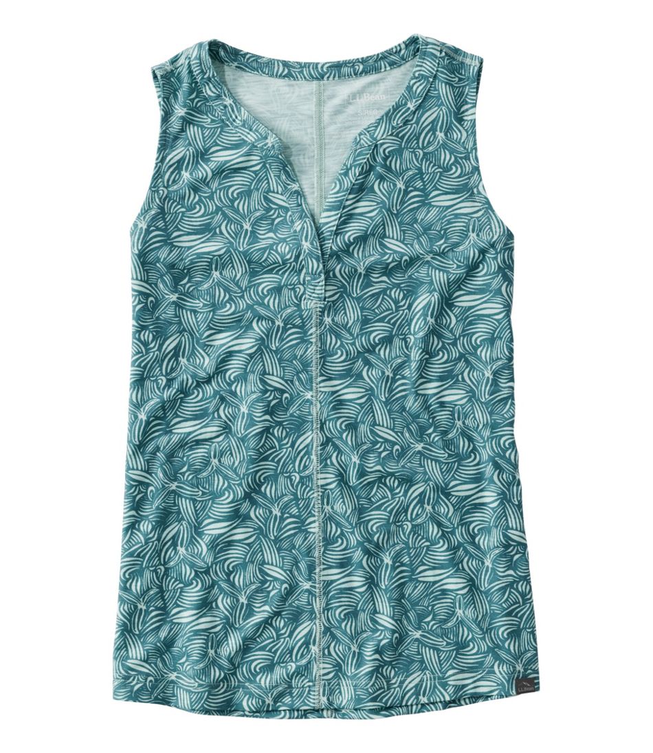 L.L.BeanWomen's Streamside Tank, Splitneck Print