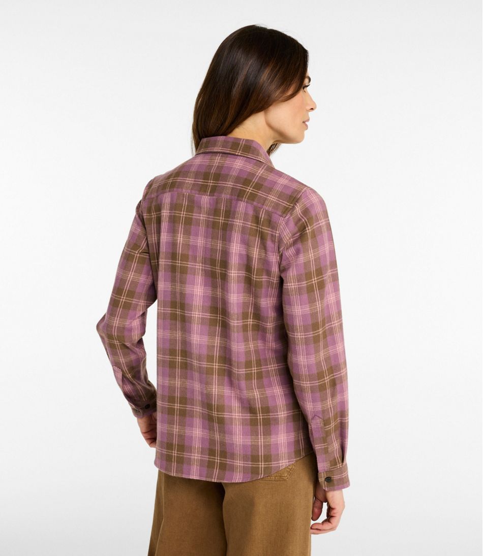 L.L.BeanWomen's Scotch Plaid Flannel Shirt, Relaxed