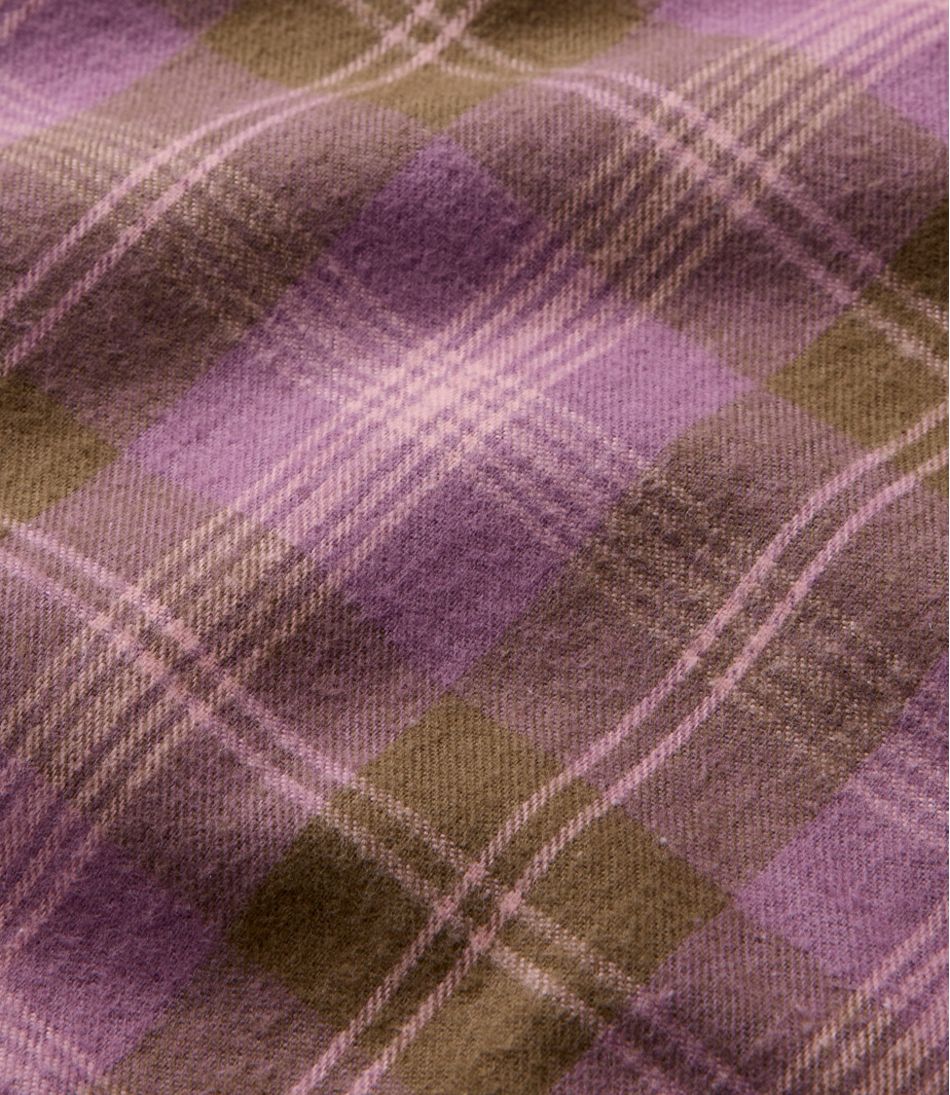 L.L.BeanWomen's Scotch Plaid Flannel Shirt, Relaxed