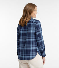 L.L.BeanWomen's Whisperweight Flannel Shirt, Button-Down