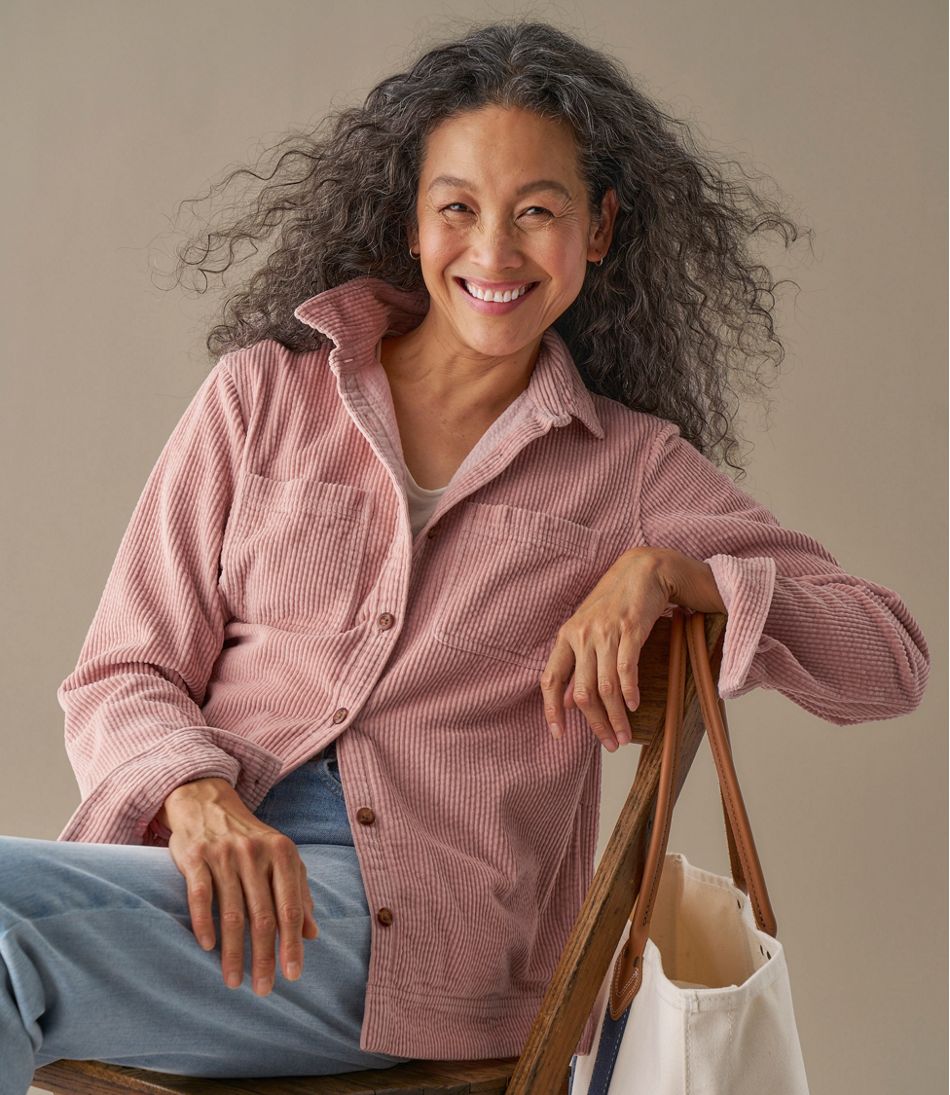 L.L.BeanWomen's Comfort Corduroy Relaxed Shirt