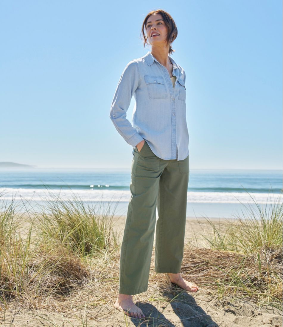 L.L.BeanWomen's Soft-Washed Utility Shirt