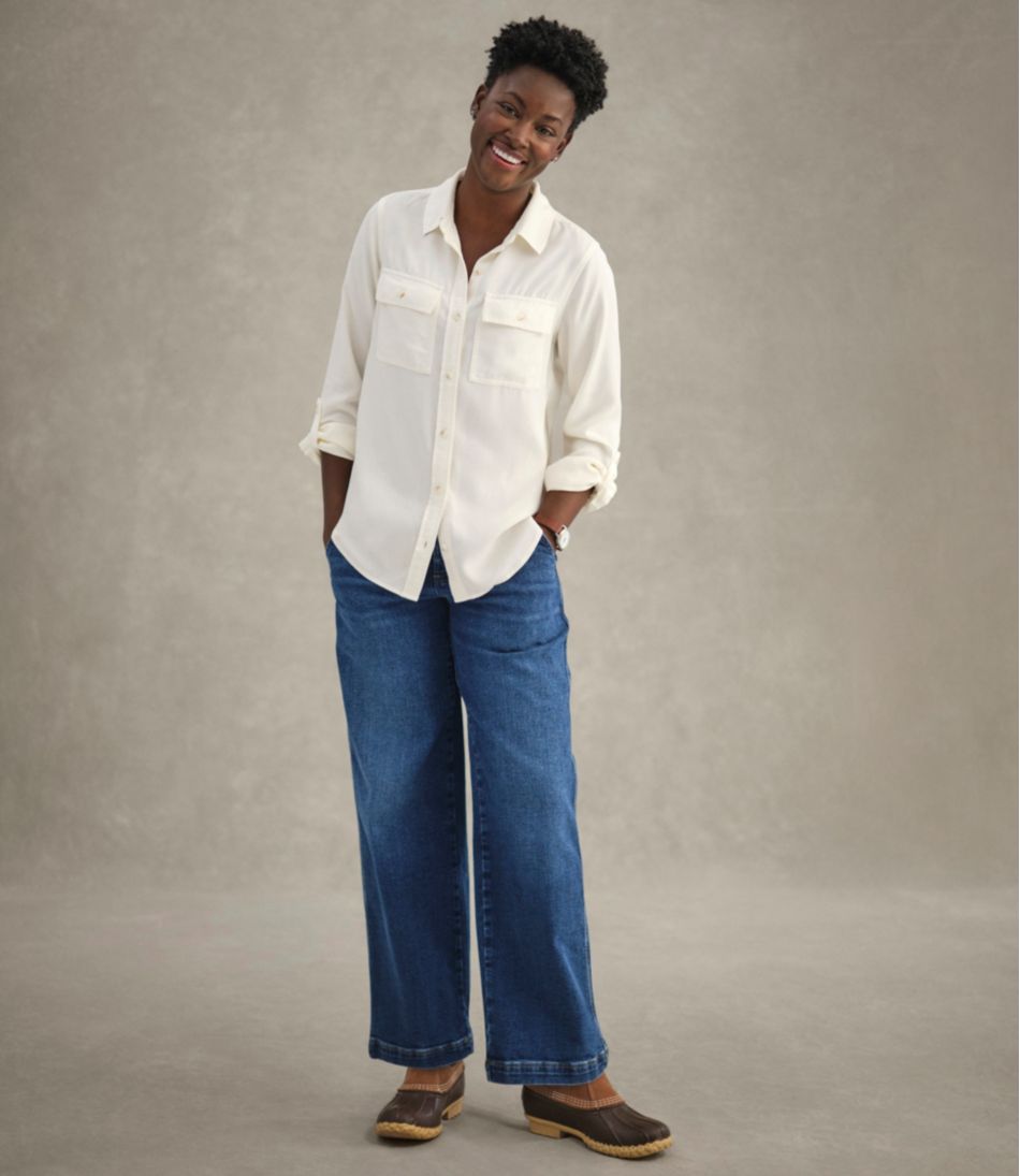L.L.BeanWomen's Soft-Washed Utility Shirt