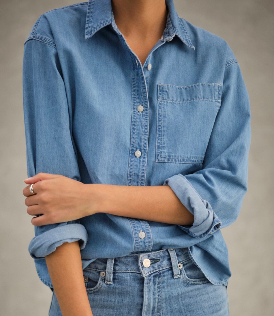 L.L.BeanWomen's Denim Boyfriend Shirt