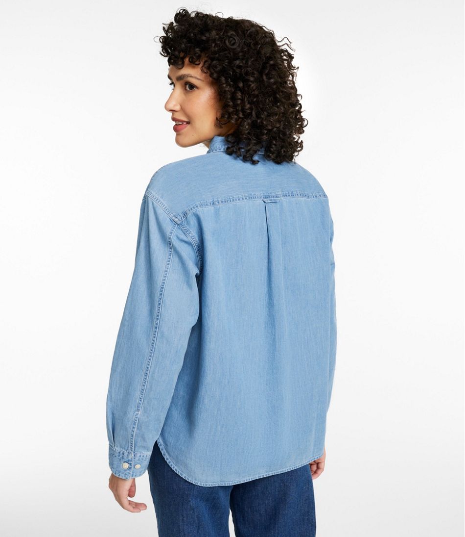 L.L.BeanWomen's Denim Boyfriend Shirt