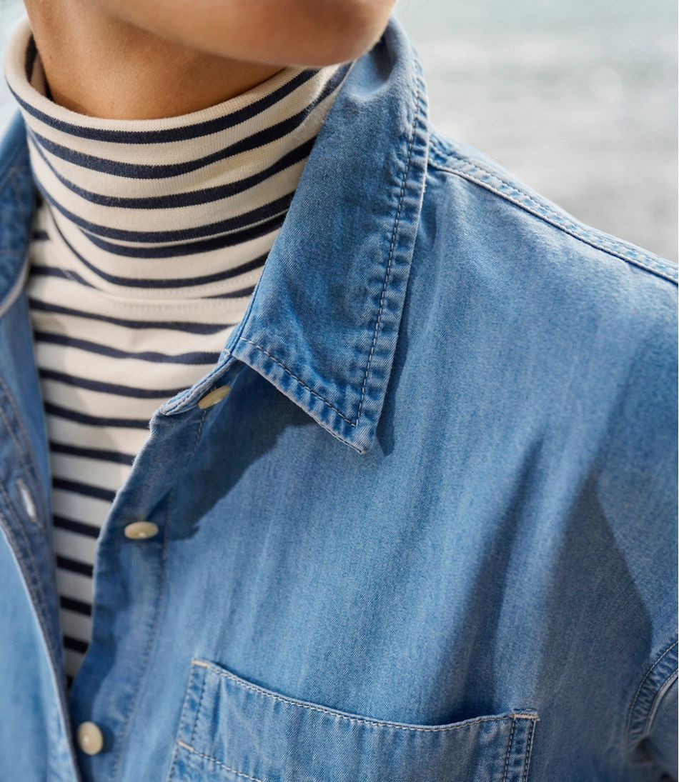 L.L.BeanWomen's Denim Boyfriend Shirt