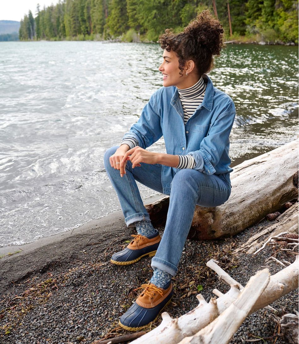 L.L.BeanWomen's Denim Boyfriend Shirt