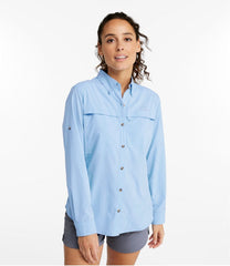 L.L.BeanWomen's Tropicwear Shirt, Long-Sleeve