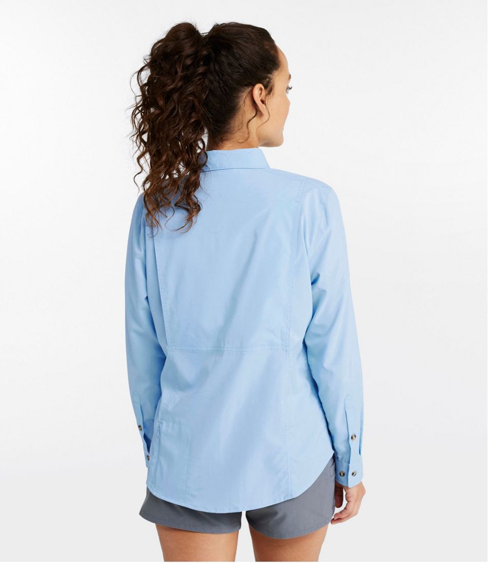 L.L.BeanWomen's Tropicwear Shirt, Long-Sleeve