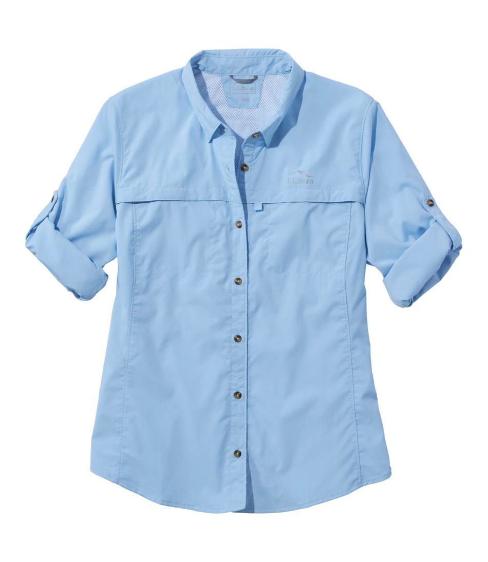 L.L.BeanWomen's Tropicwear Shirt, Long-Sleeve