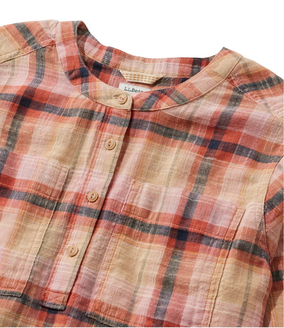 L.L.BeanWomen's Day Breeze Shirt, Long-Sleeve Collarless
