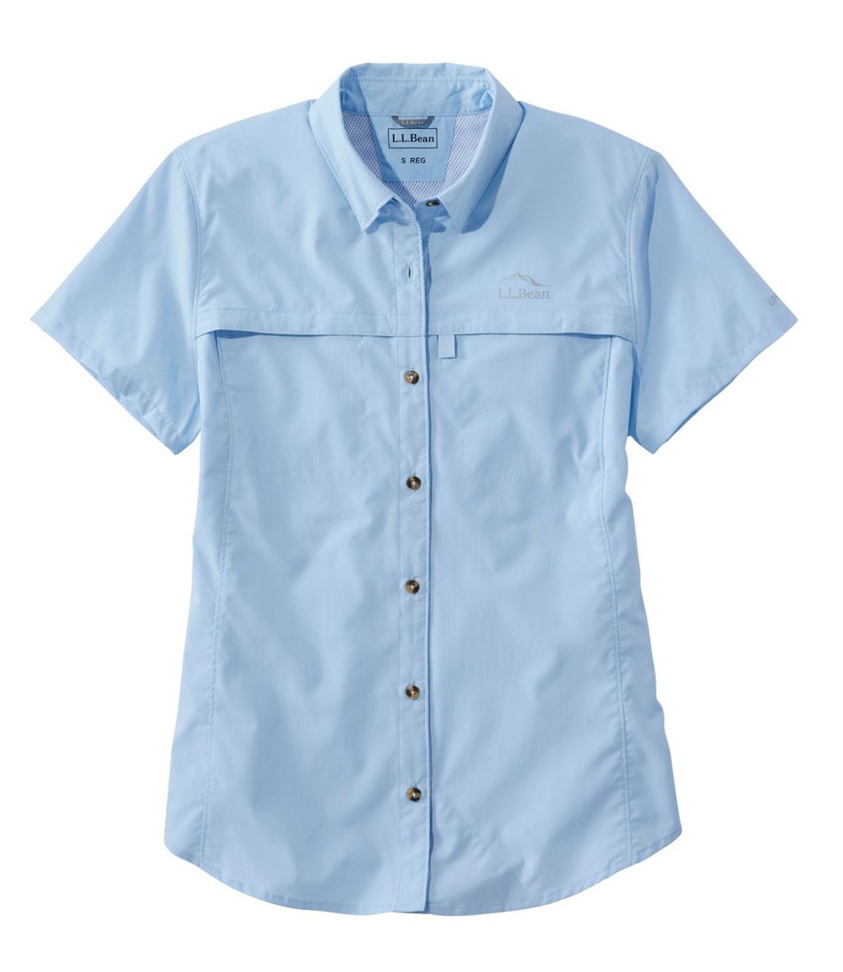 L.L.BeanWomen's Tropicwear Shirt, Short-Sleeve