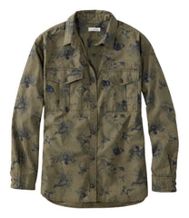 L.L.BeanWomen's Signature Soft Poplin Shirt, Novelty