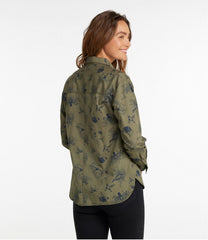 L.L.BeanWomen's Signature Soft Poplin Shirt, Novelty