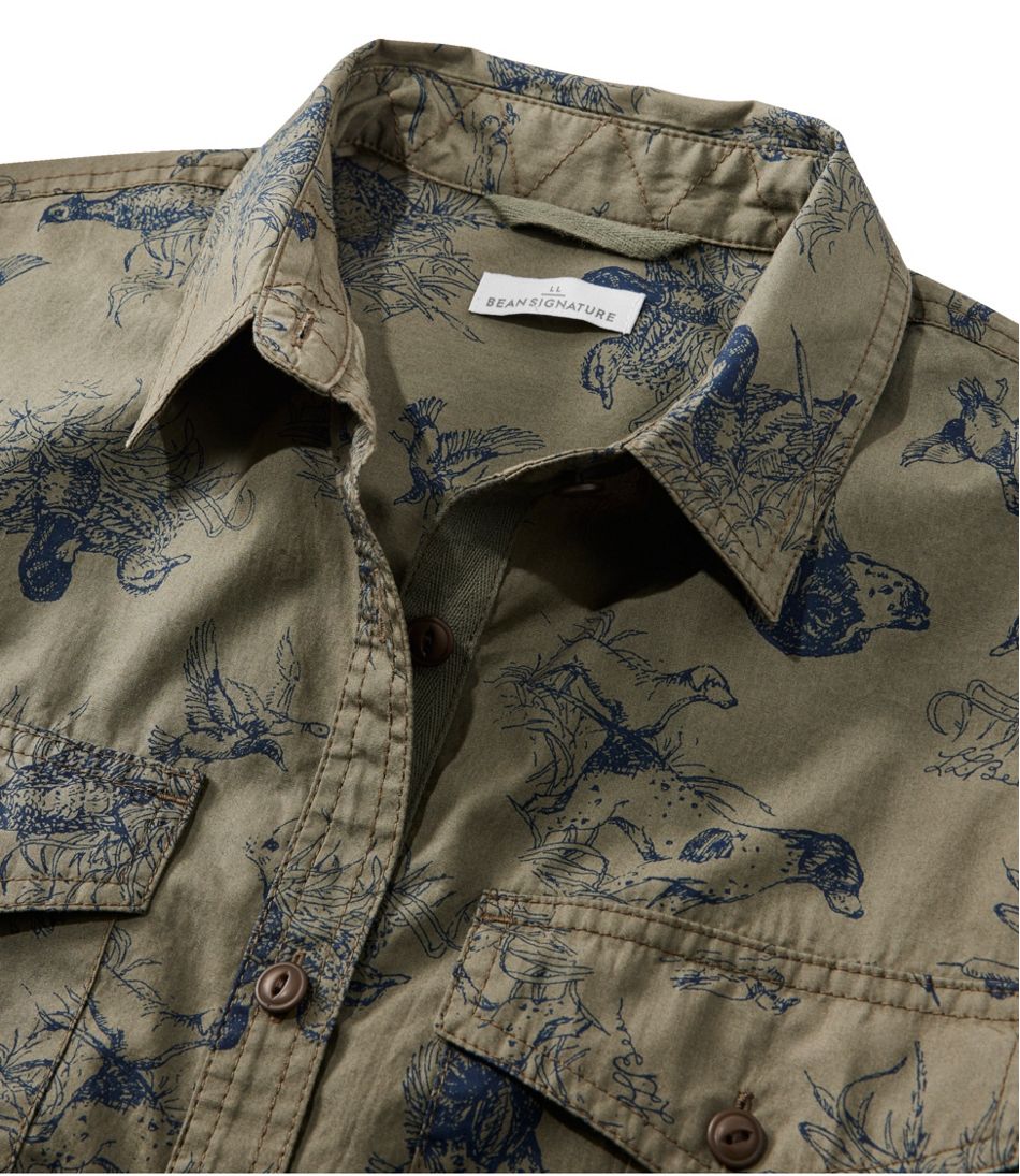L.L.BeanWomen's Signature Soft Poplin Shirt, Novelty