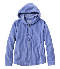 L.L.BeanWomen's Comfort Corduroy Relaxed Shirt, Zip Hoodie