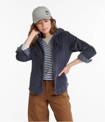 L.L.BeanWomen's Comfort Corduroy Relaxed Shirt, Zip Hoodie
