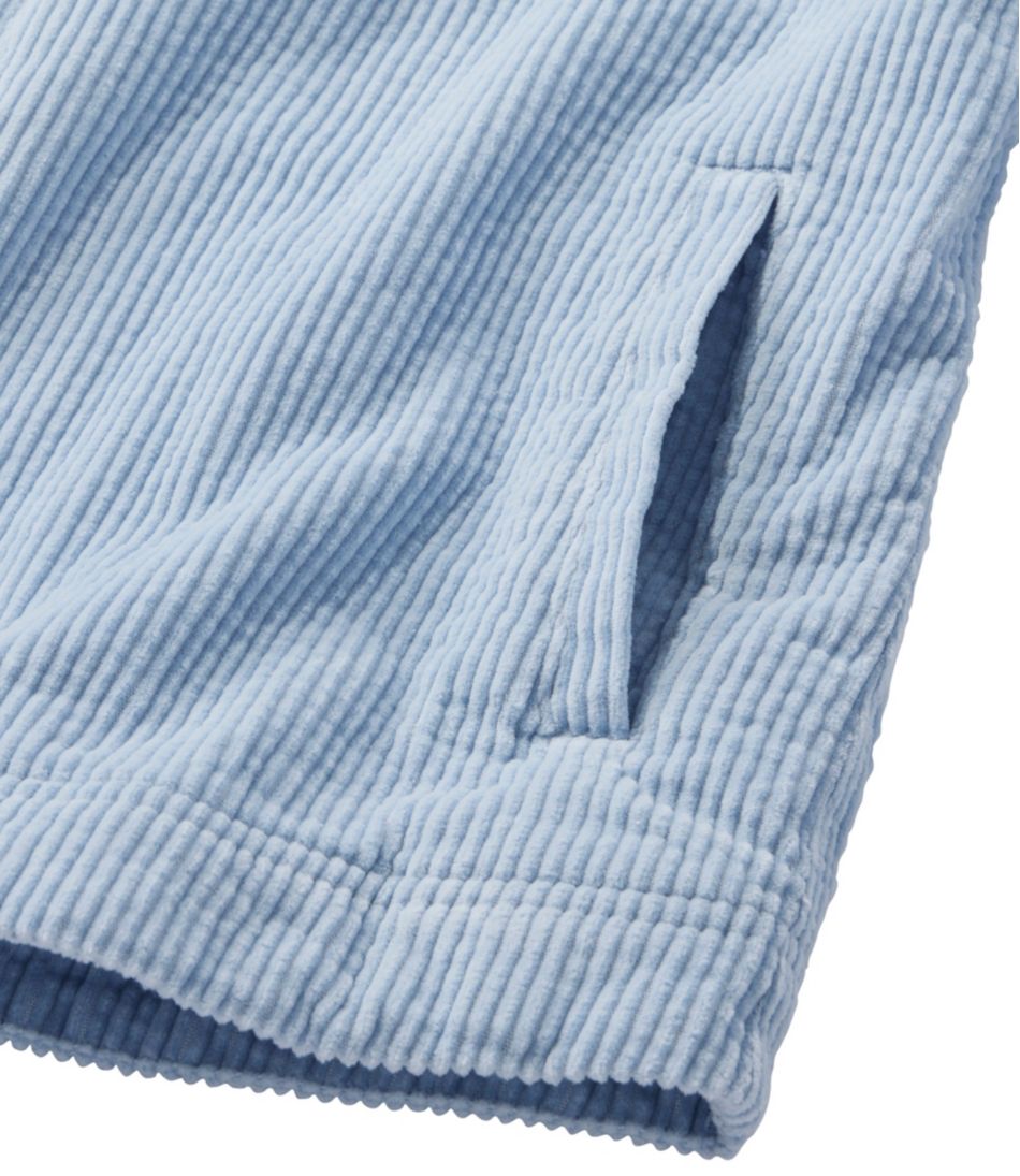 L.L.BeanWomen's Comfort Corduroy Relaxed Shirt, Zip Hoodie