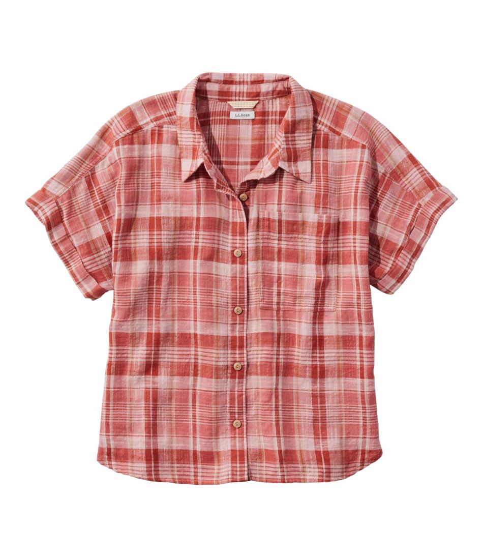 L.L.BeanWomen's Day Breeze Shirt, Short-Sleeve Button-Front
