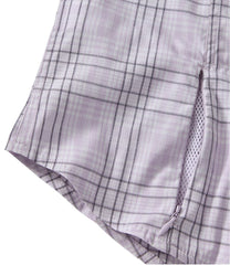 L.L.BeanWomen's Tropicwear Shirt, Plaid Short-Sleeve