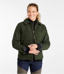 L.L.BeanWomen's Maine Guide Zip Front Jac-Shirt with Primaloft
