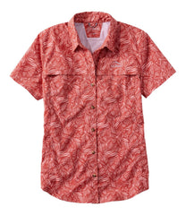 L.L.BeanWomen's Tropicwear Shirt, Short-Sleeve Print