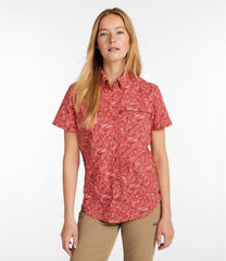 L.L.BeanWomen's Tropicwear Shirt, Short-Sleeve Print