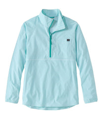 L.L.BeanWomen's Everyday SunSmart® Woven Shirt, Quarter-Zip Pullover Colorblock