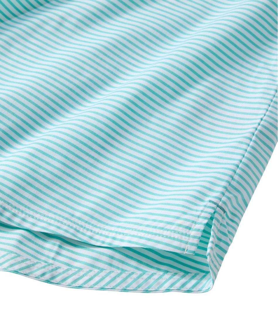 L.L.BeanWomen's Everyday SunSmart® Woven Shirt, Quarter-Zip Pullover Colorblock