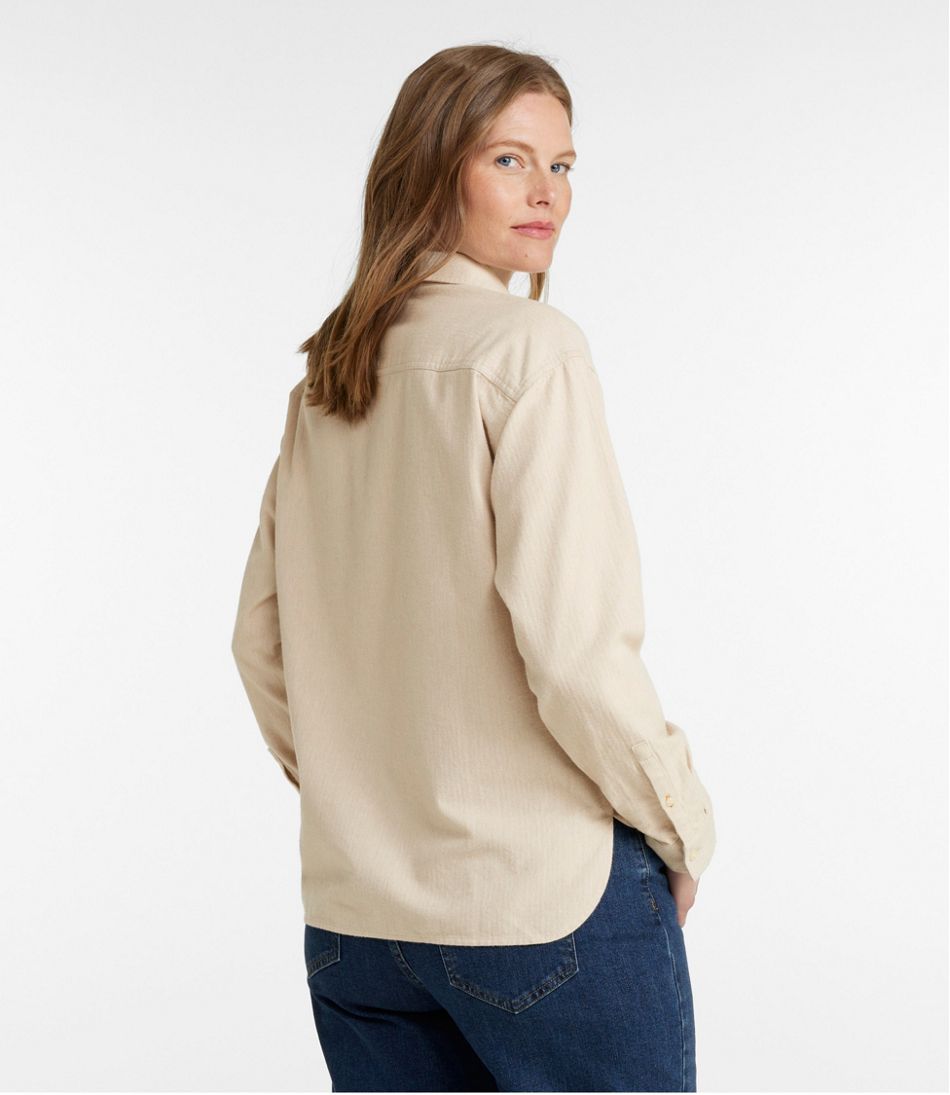 L.L.BeanWomen's Signature Camp Flannel Shirt, Heather