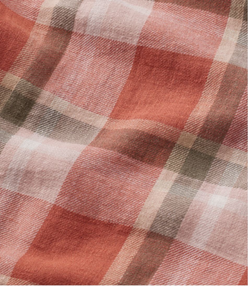 L.L.BeanWomen's Signature Hemp/Cotton Camp Shirt, Short-Sleeve