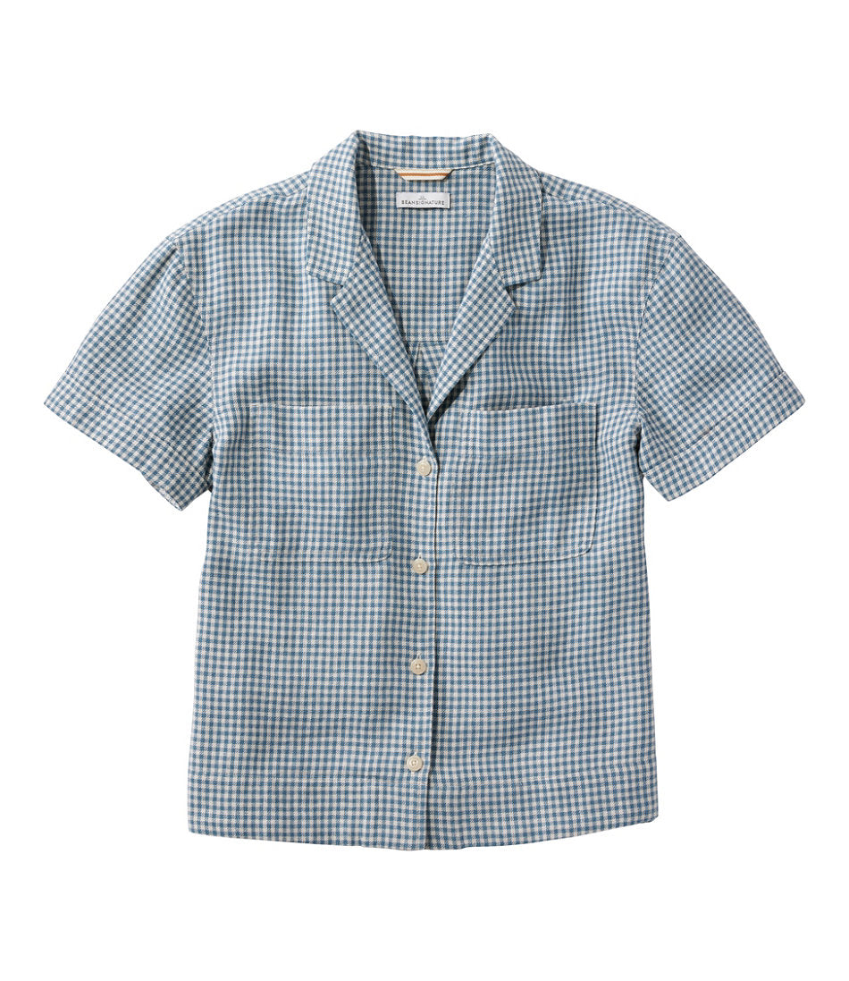 Iron Blue Check,X-Small
